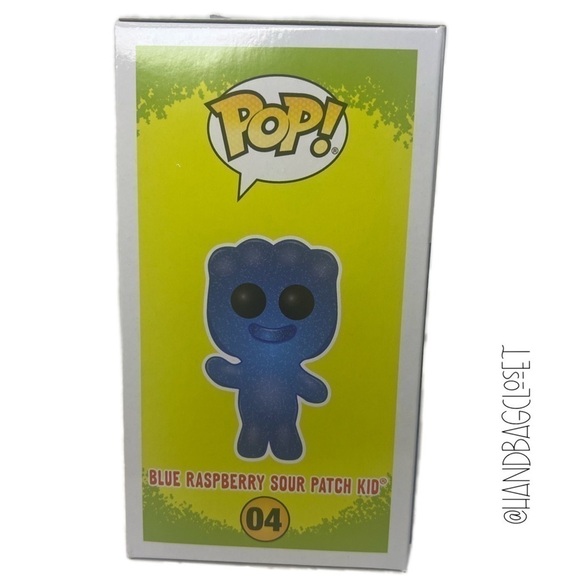 Funko Pop Blue Raspberry Sour Patch Kid #04 Vinyl Figure New In Box - Picture 4 of 7